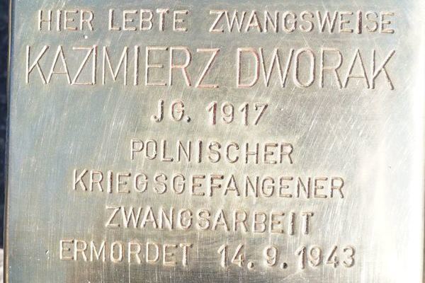 Stolperstein Kazimierz Dworak