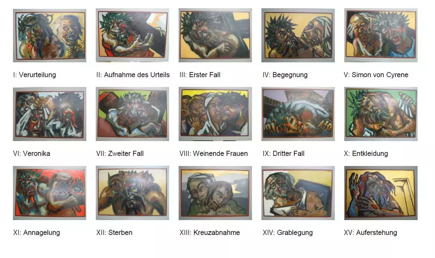 Berliner Kreuzweg von Theodor Zeller Berliner Kreuzweg von Theodor Zeller